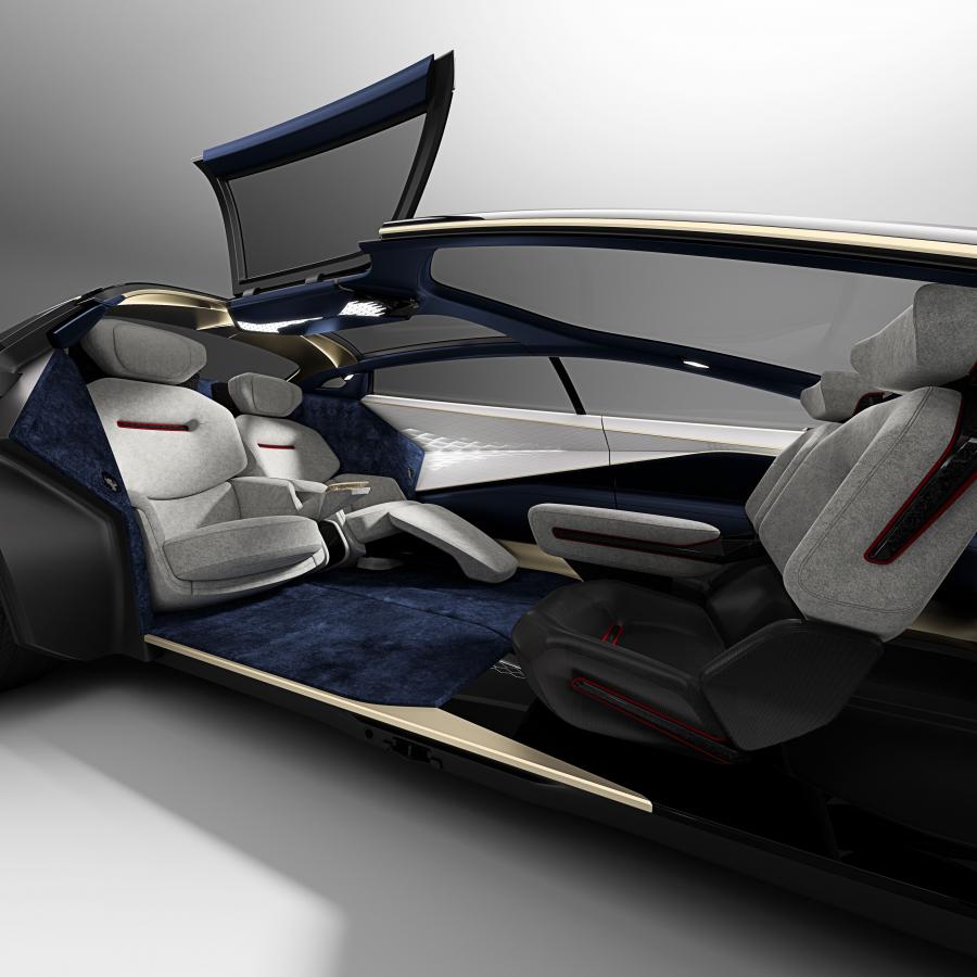 Интерьер Aston Martin Lagonda Vision Concept 2018 года  (фото 4 из 28)